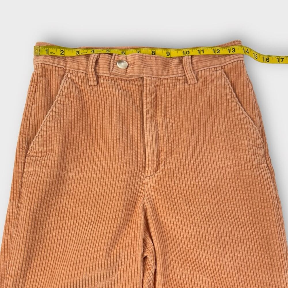 Levi's Math Club Cropped Flare Corduroy Pants Size 27 - Picture 9 of 9